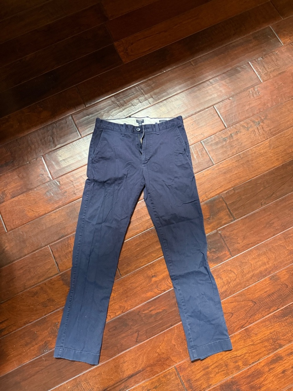 J. Crew Factory Navy Blue Chino Pants